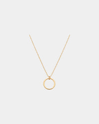 Halo Circle Necklace