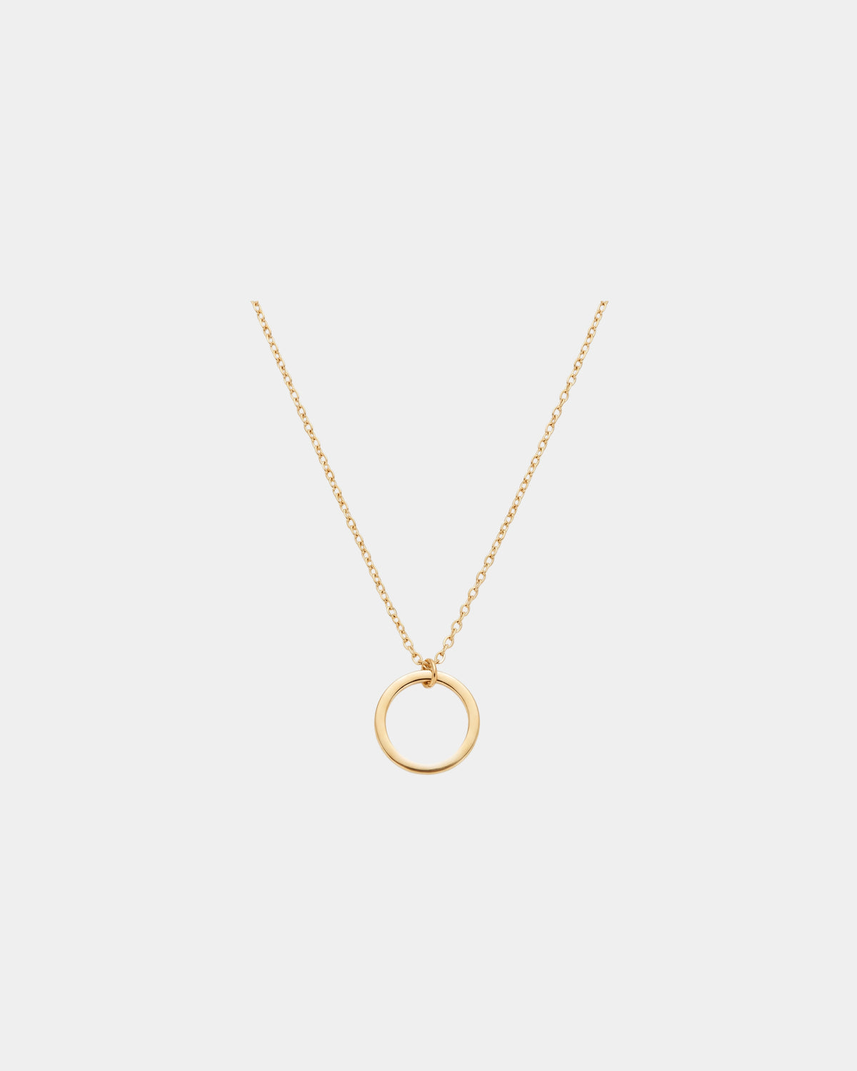 Halo Circle Necklace