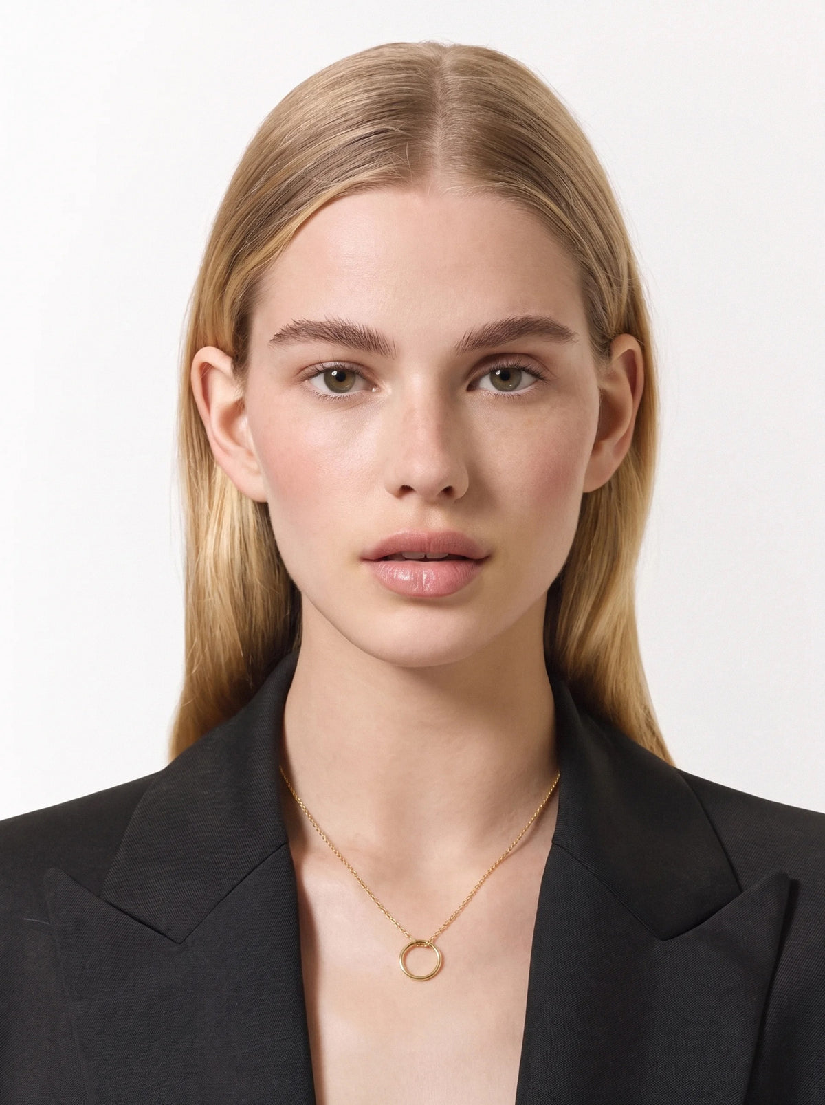 Halo Circle Necklace