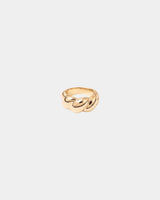 Knoten-Ring mit gewölbter Form