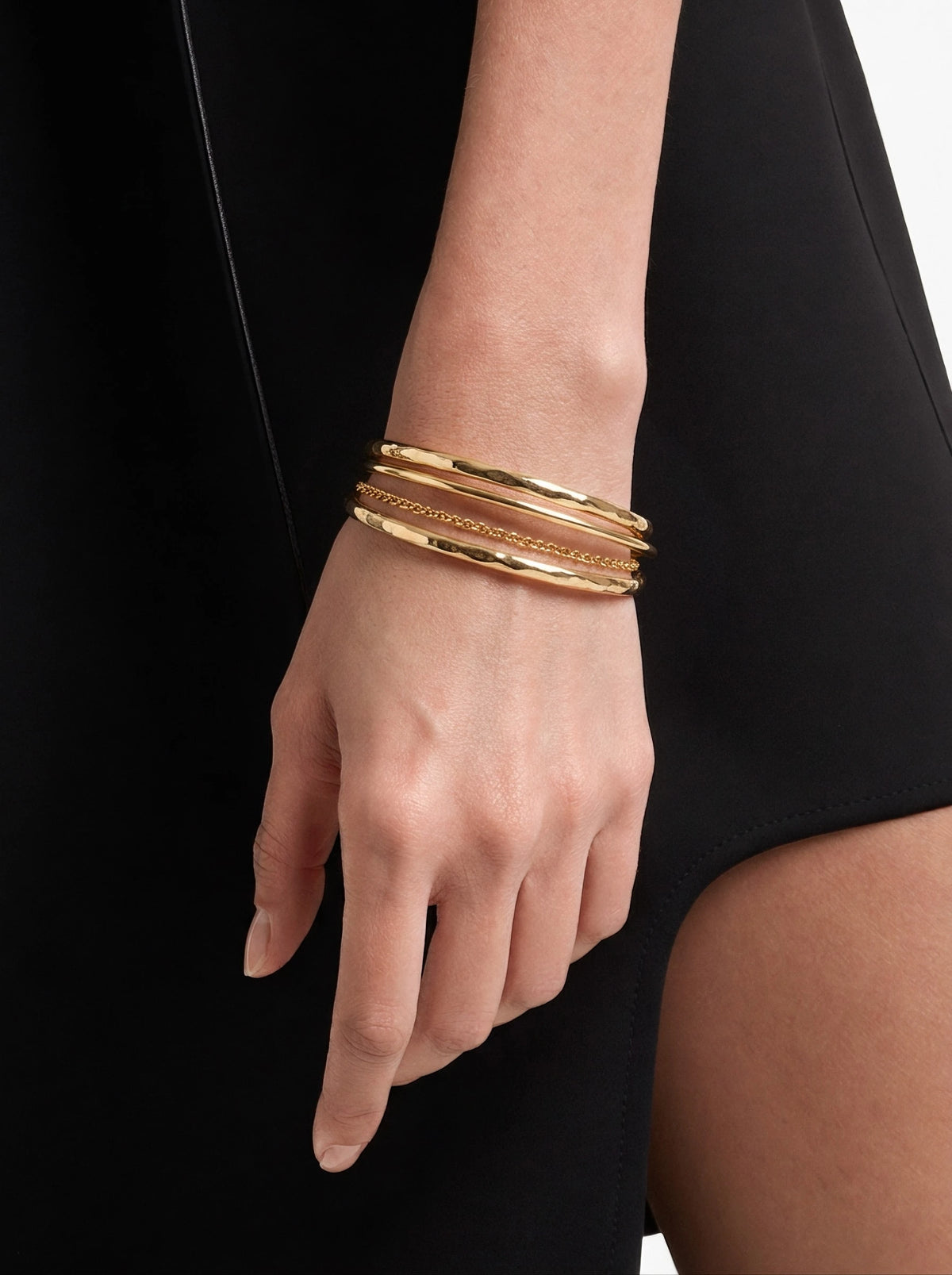 Hammered Bangle