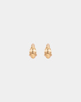 Aretes de gota fundida