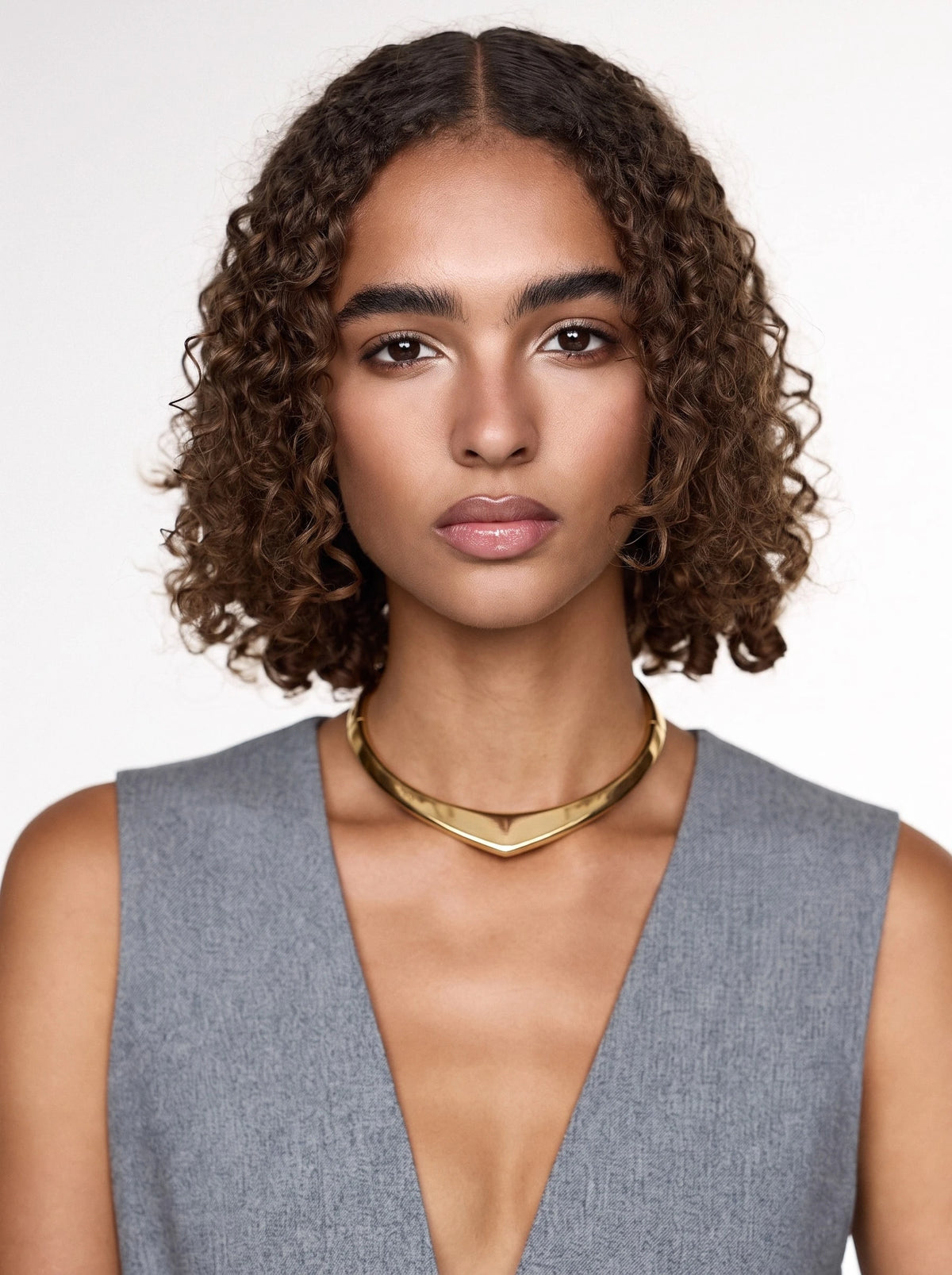 Chevron Collar Necklace