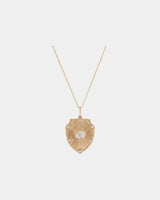 Sunburst Shield Necklace