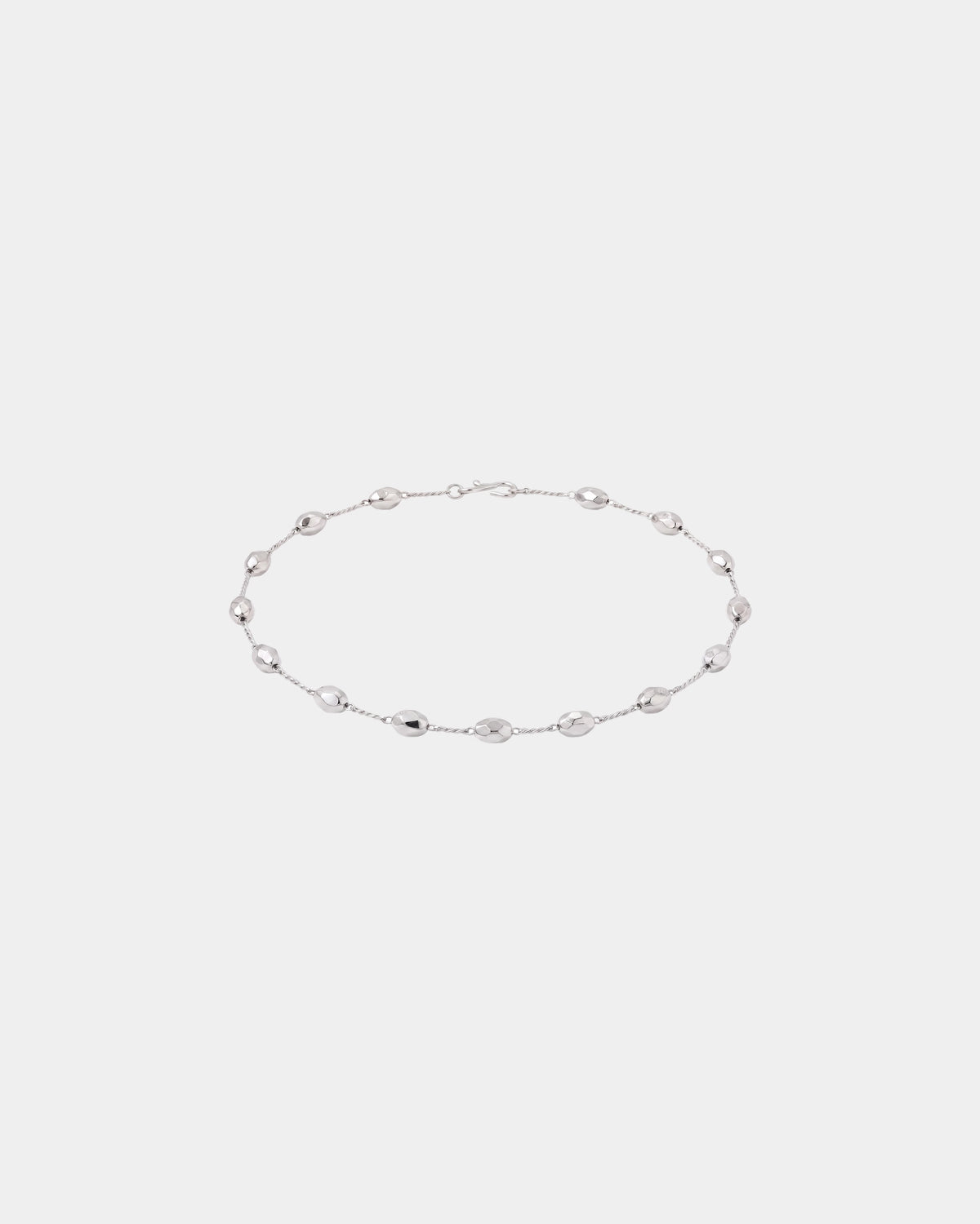 Pulsera de cuentas facetadas