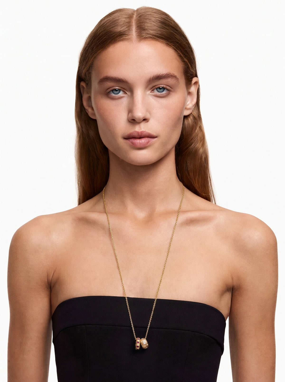 Star Rondelle Necklace