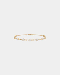 Pear Diamond Bracelet